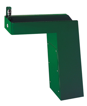 Model 3202 | Outdoor ADA Drinking Fountain with Contemporary Pedestal and Custom Color Options