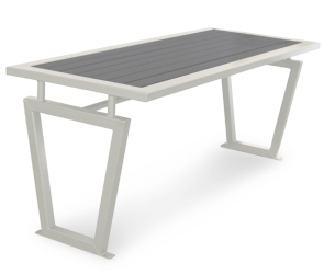 Model DXTR6 | Decora Style Recycled Plastic Outdoor Bench Table