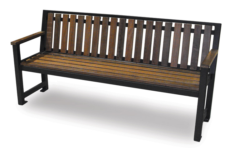 Belson Gallery RSPS6 6 Pau Lope Slats Backless Park Bench