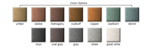 Receptacle Color Options