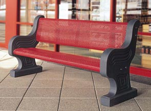 Model TF5022 | 6' Bench with Concrete Frame