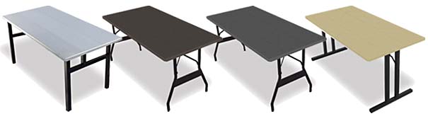 Quick Fold Aluminum Banquet Tables