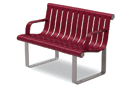 Model ML-FAA-3F | Modular Polypropylene Bench | No Arms - 2 Seat