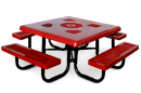 Semi-Solid Square Kids Picnic Table