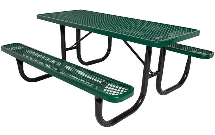 Belson | Gallery | 238-EV6 | E-Series Rectangular Picnic Table | 6' Length