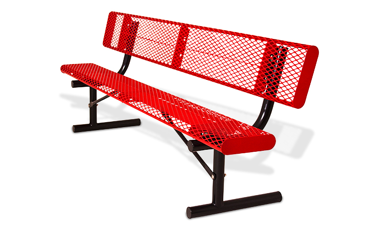 Belson | Gallery | 940P-VR8 | Classic Style Park Bench with Diamond ...