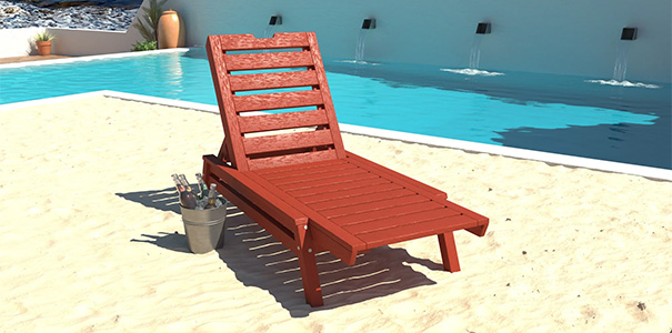 Aurora Stackable Chaise Lounges