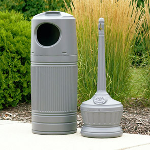 Littermate Smokers Outpost Combo Cigarette Receptacles Belson