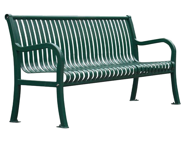 Belson | Gallery | HM-3250C6 | Georgetown Style Steel Park Benches