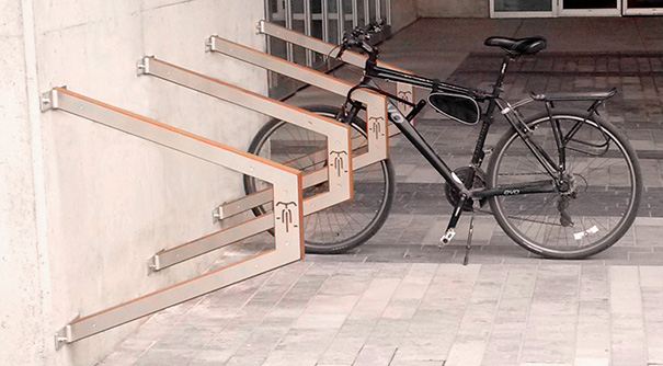 >Inox Collection Bike Rack | Wall Mount