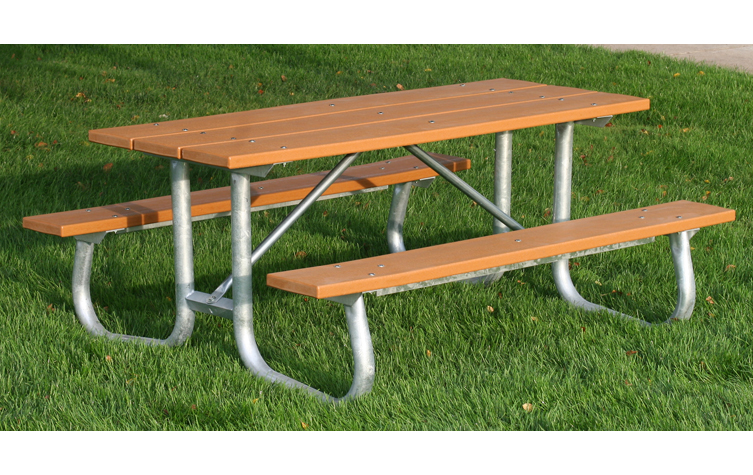 Belson | Gallery | PB6-GFPIC | 6' Recycled Plastic Picnic Tables with ...