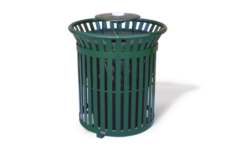 Belson | Gallery | PFT34 | 34 Ga. Trash Receptacle | Premier Flare Top ...