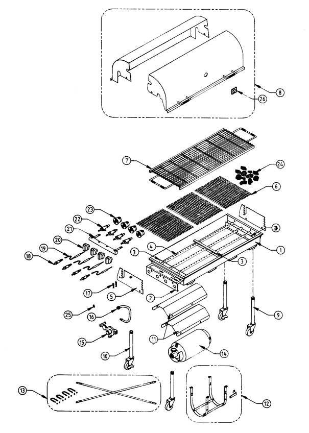 PG-2460-II Parts Diagram