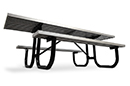 Belson | Gallery | PMB-HAA | Anodized Aluminum Park Master Picnic Table ...