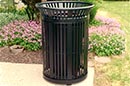 Belson | Gallery | PSFT34 | 34 Gallon Powder-Coated Steel Trash Receptacles