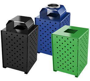 Pasadena Collection Trash Receptacles