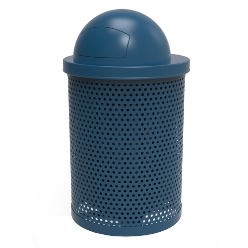 Belson | CloserLook | Coated Steel 32 Gallon Trash Receptacles with ...