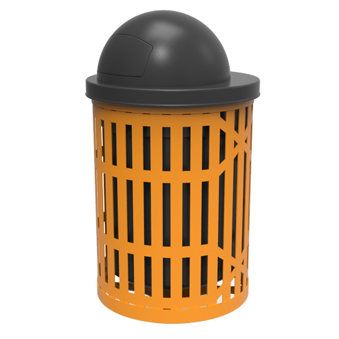 Steel 30 Gallon Trash Can - Yahoo Shopping