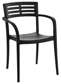 Model US336017 | US633017 | Black Vogue Café Chairs