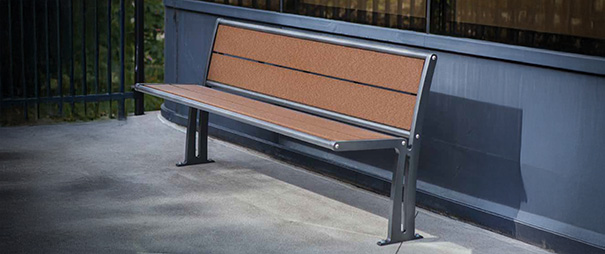 Wingra™ Collection recycled Plastic Park Benches